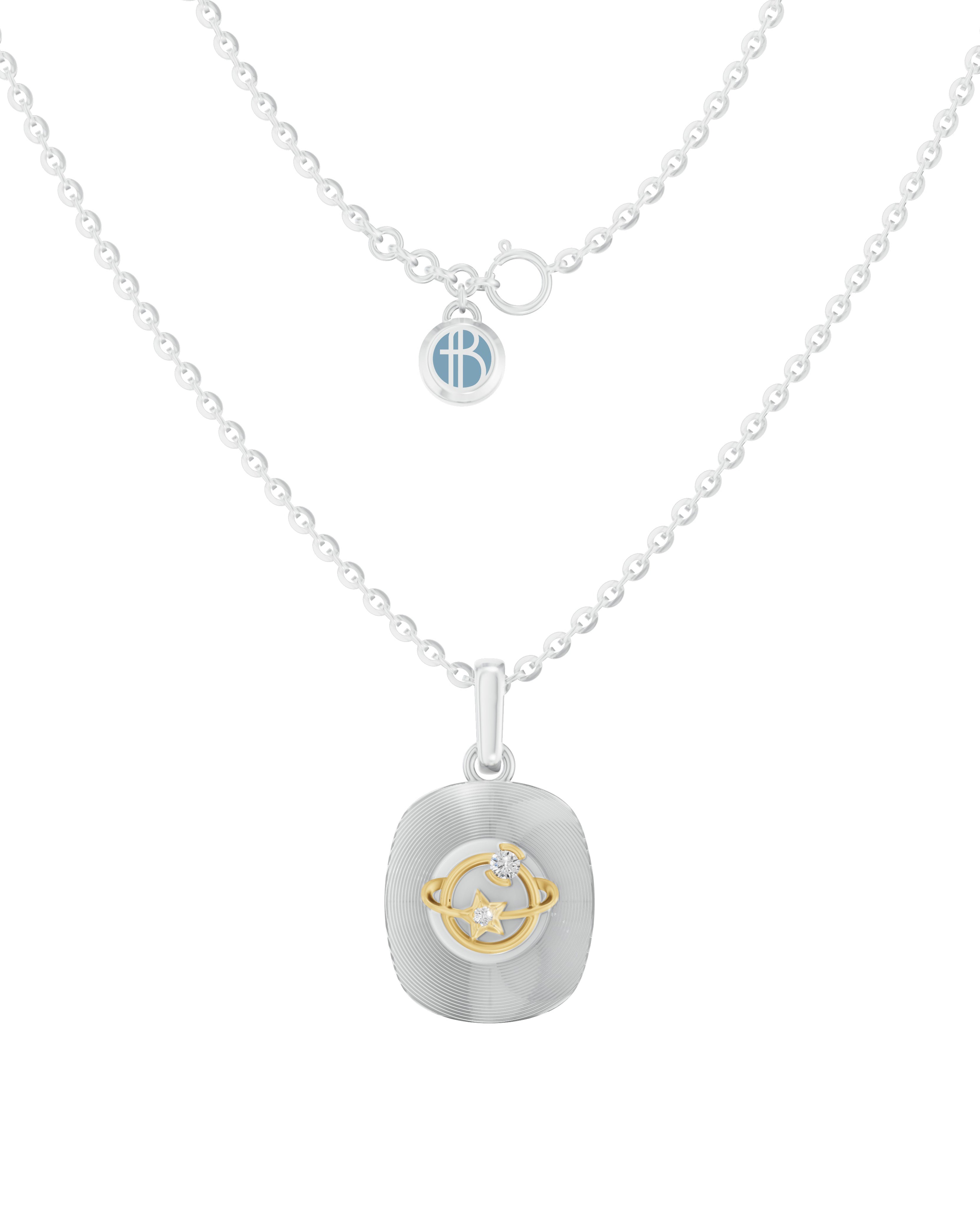 Sterling Silver and Gold Motif