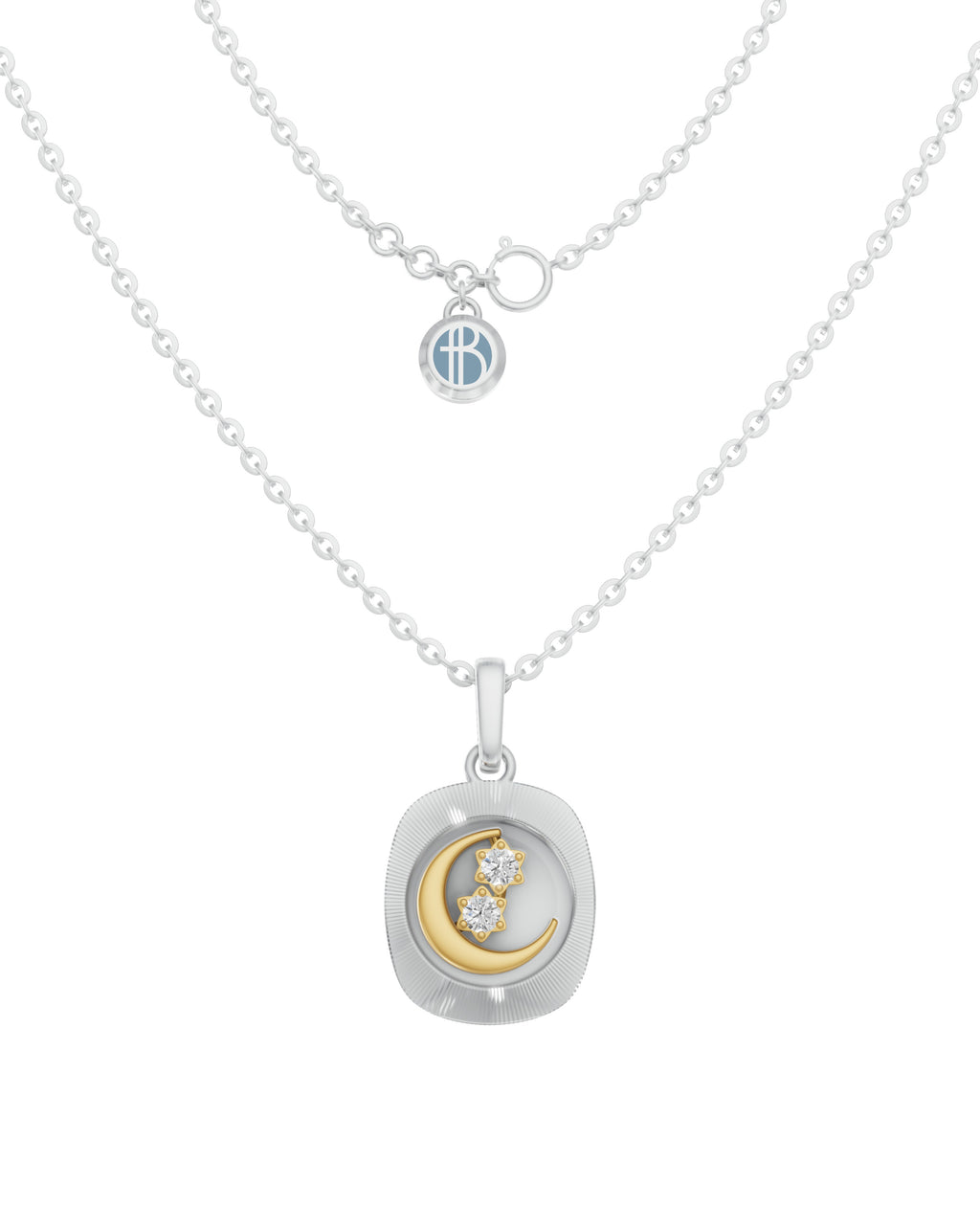 Sterling Silver and Gold Motif