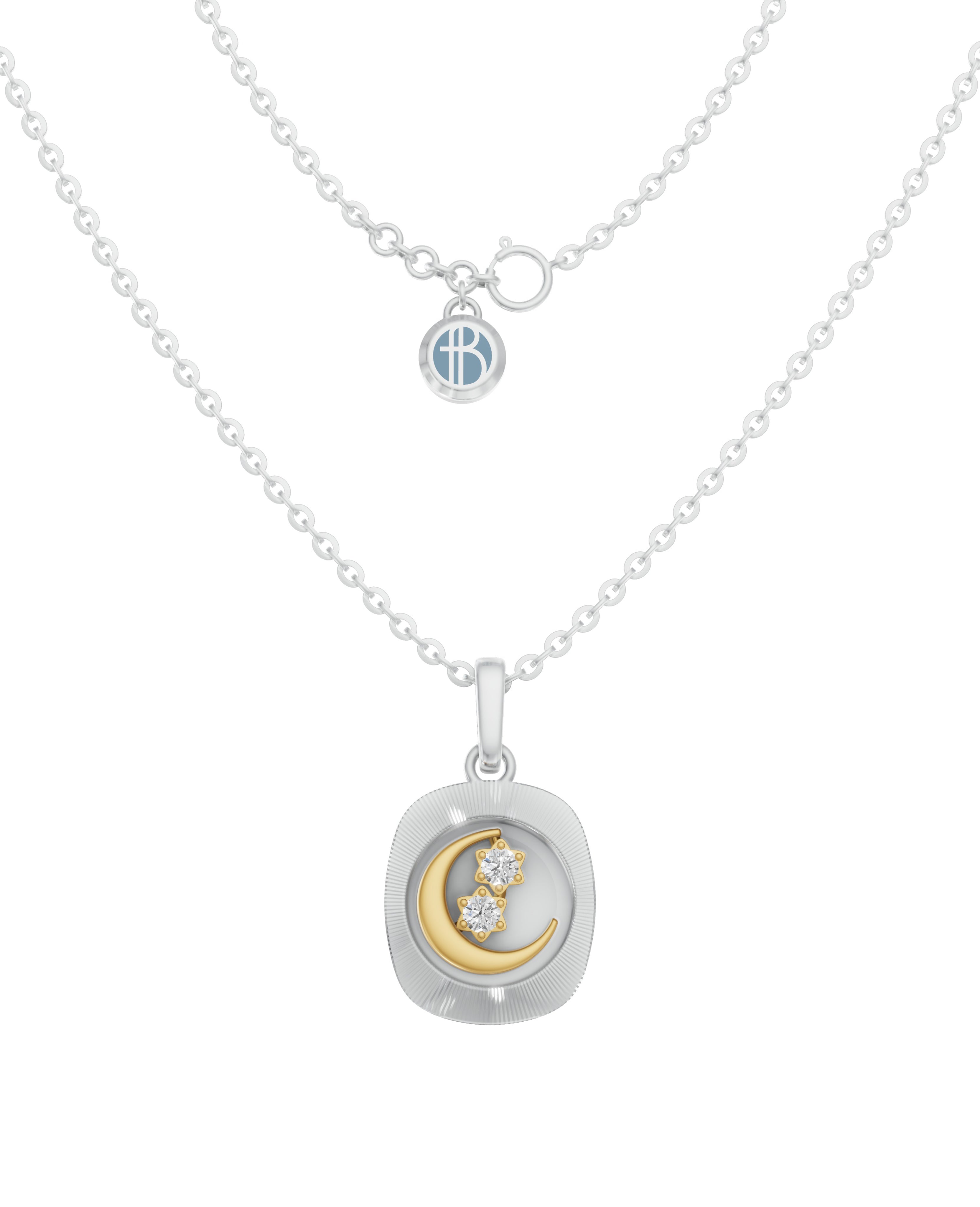 Sterling Silver and Gold Motif