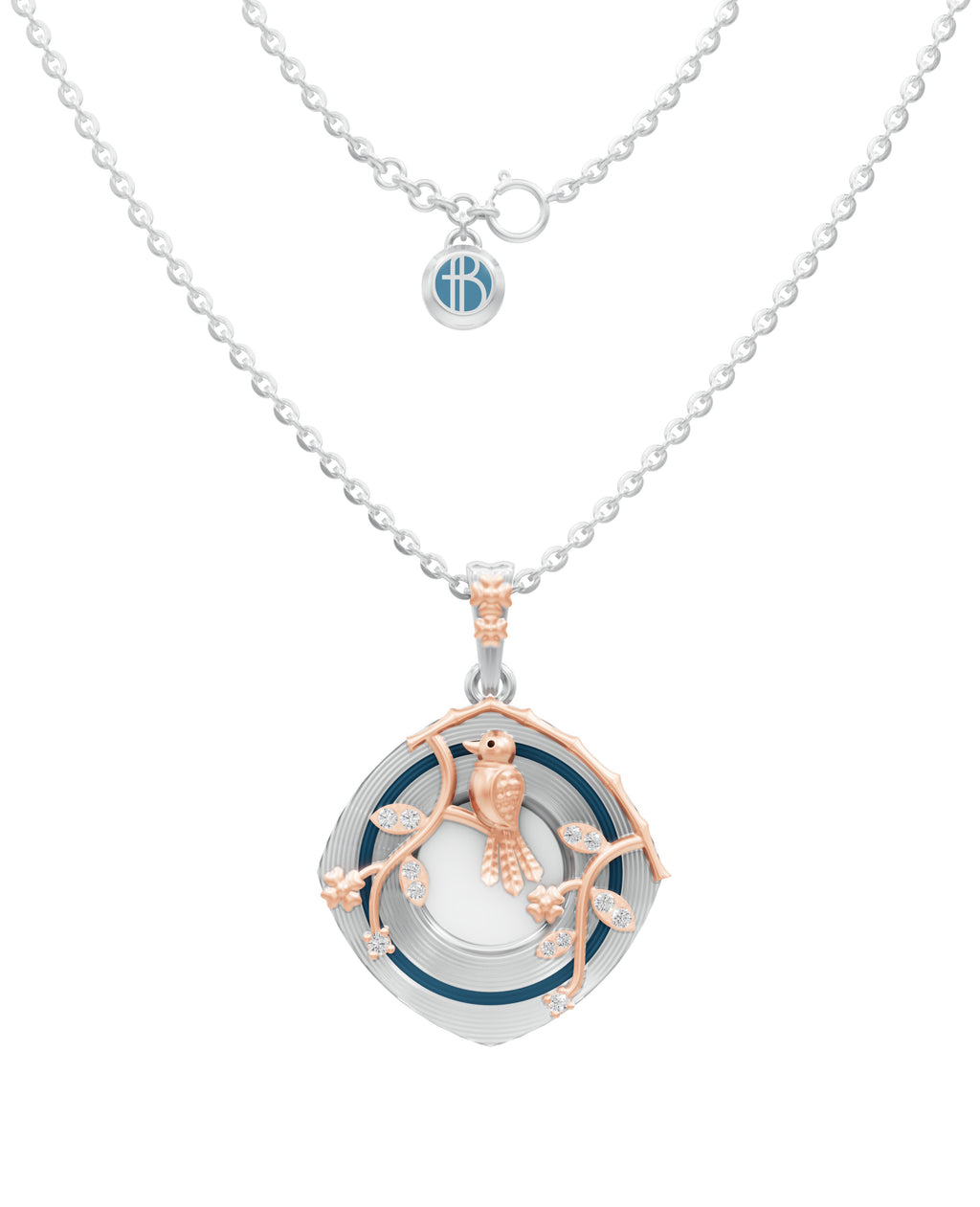 Sterling Silver and Gold Motif