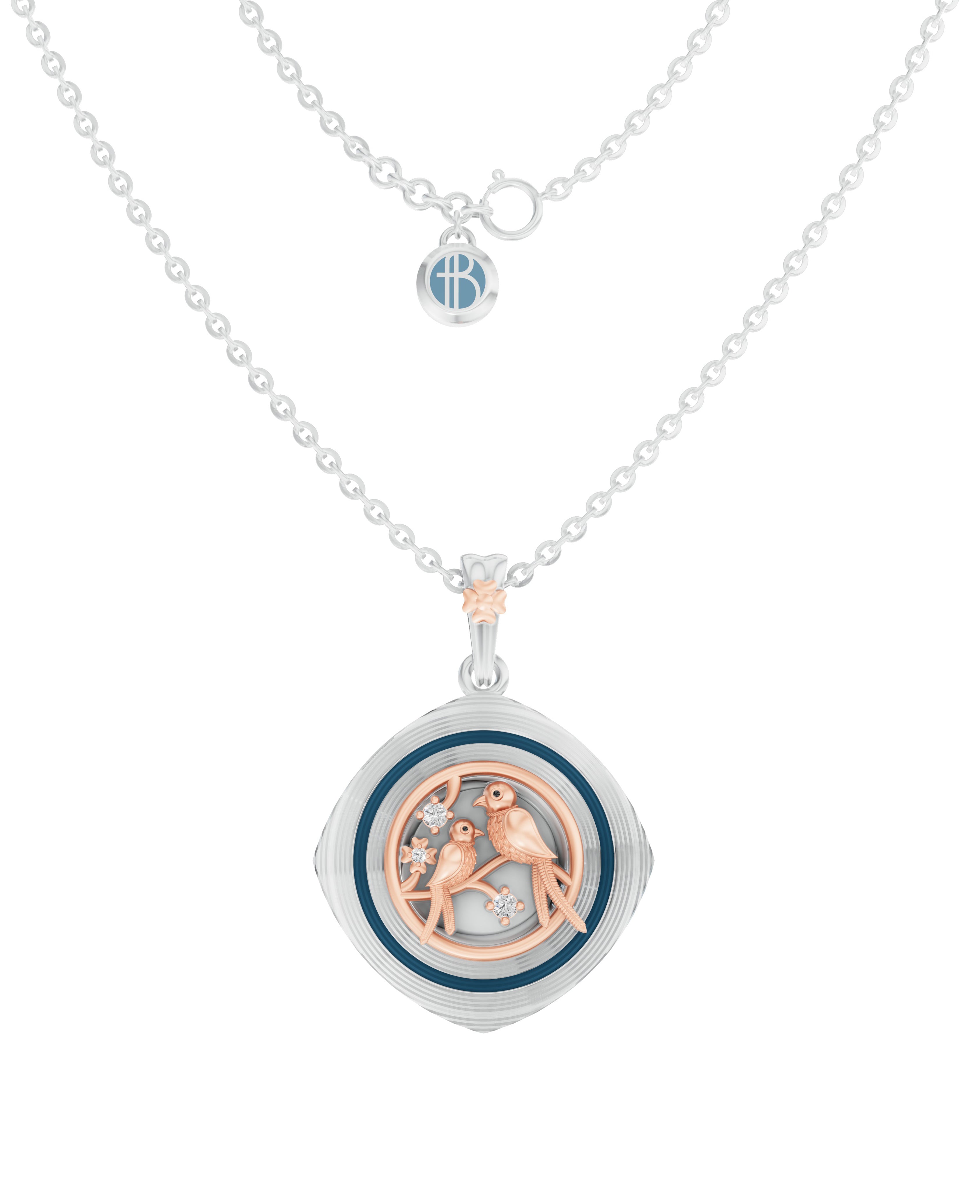 Sterling Silver and Gold Motif