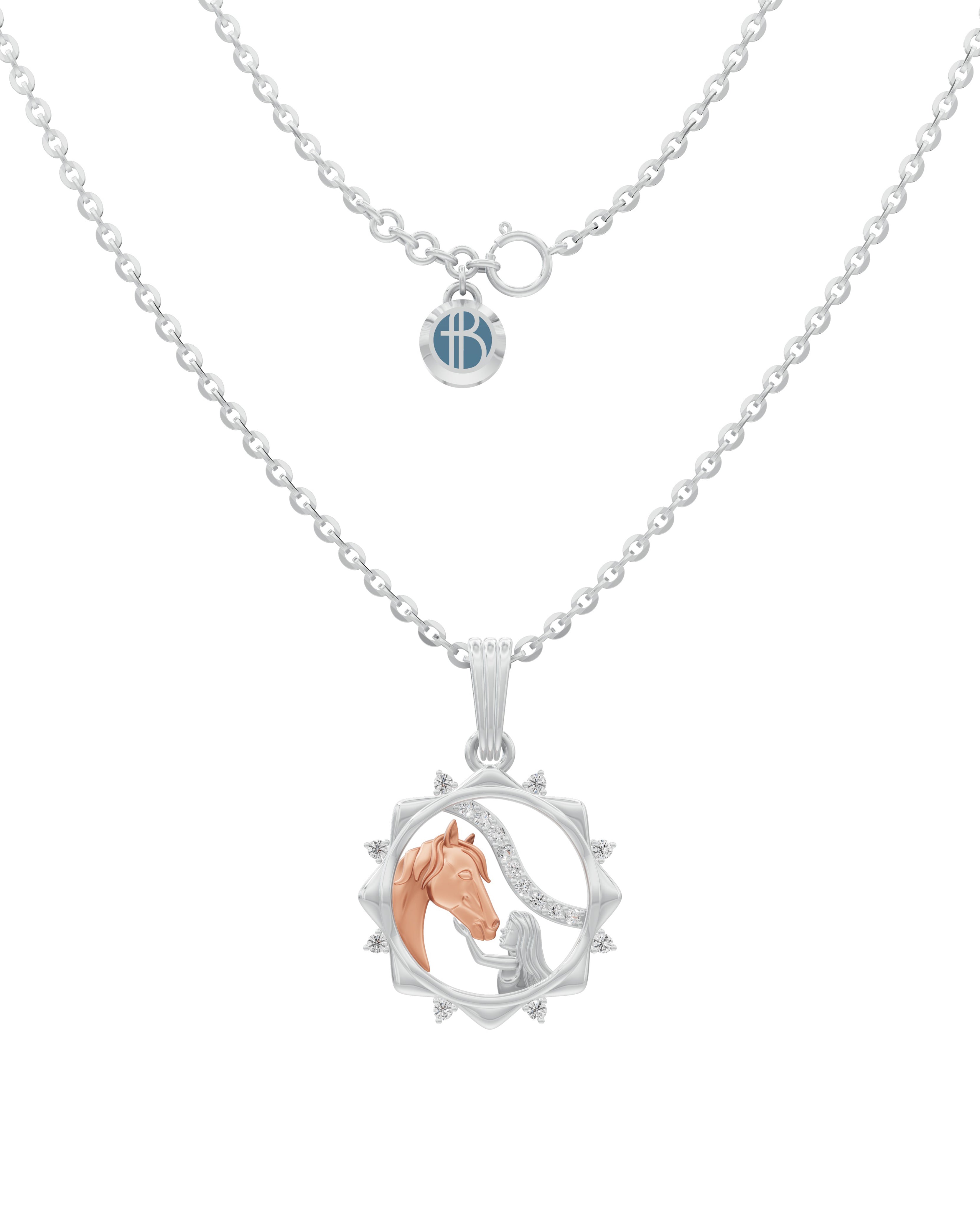 Sterling Silver with Gold motif