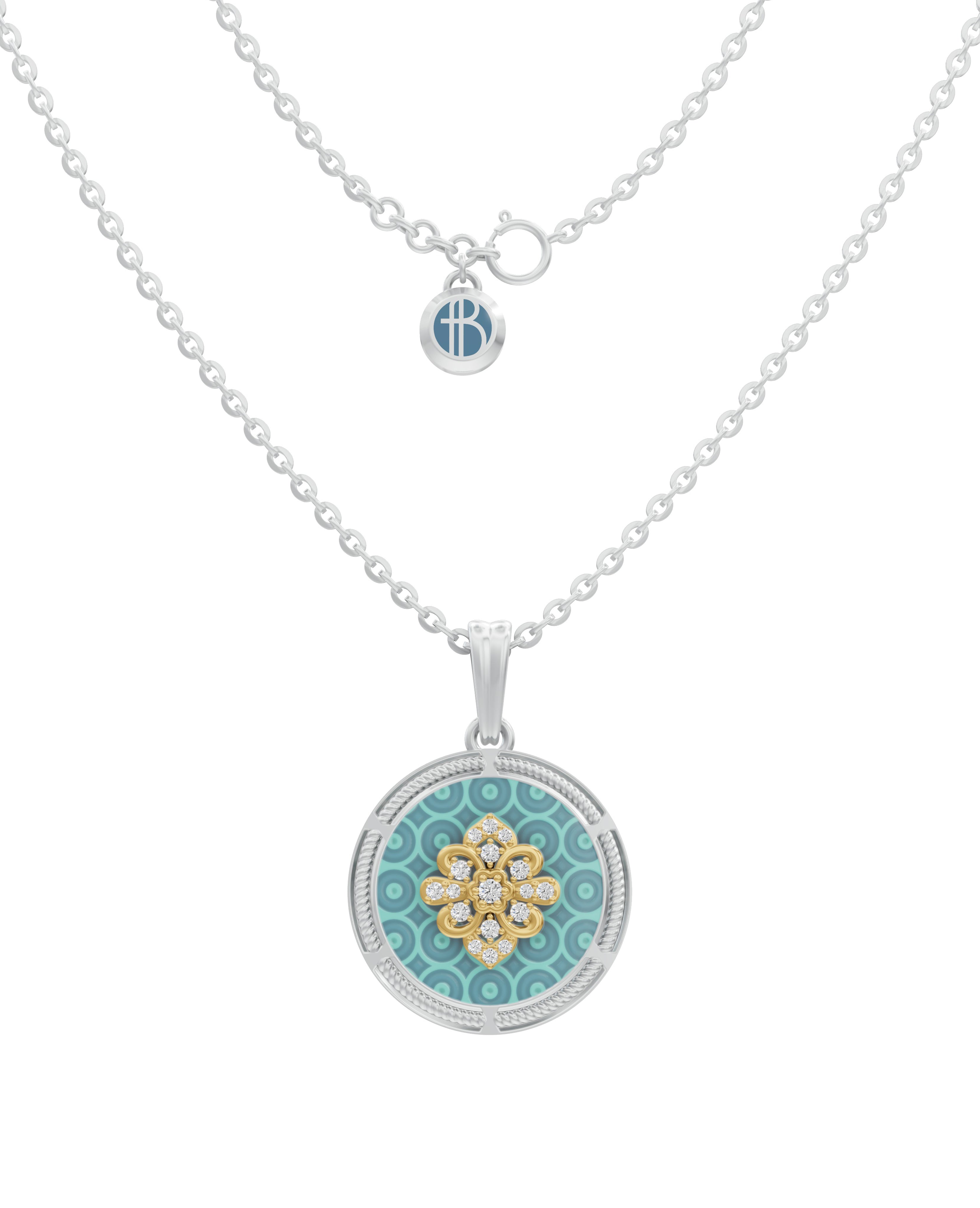 Sterling Silver and Gold Motif