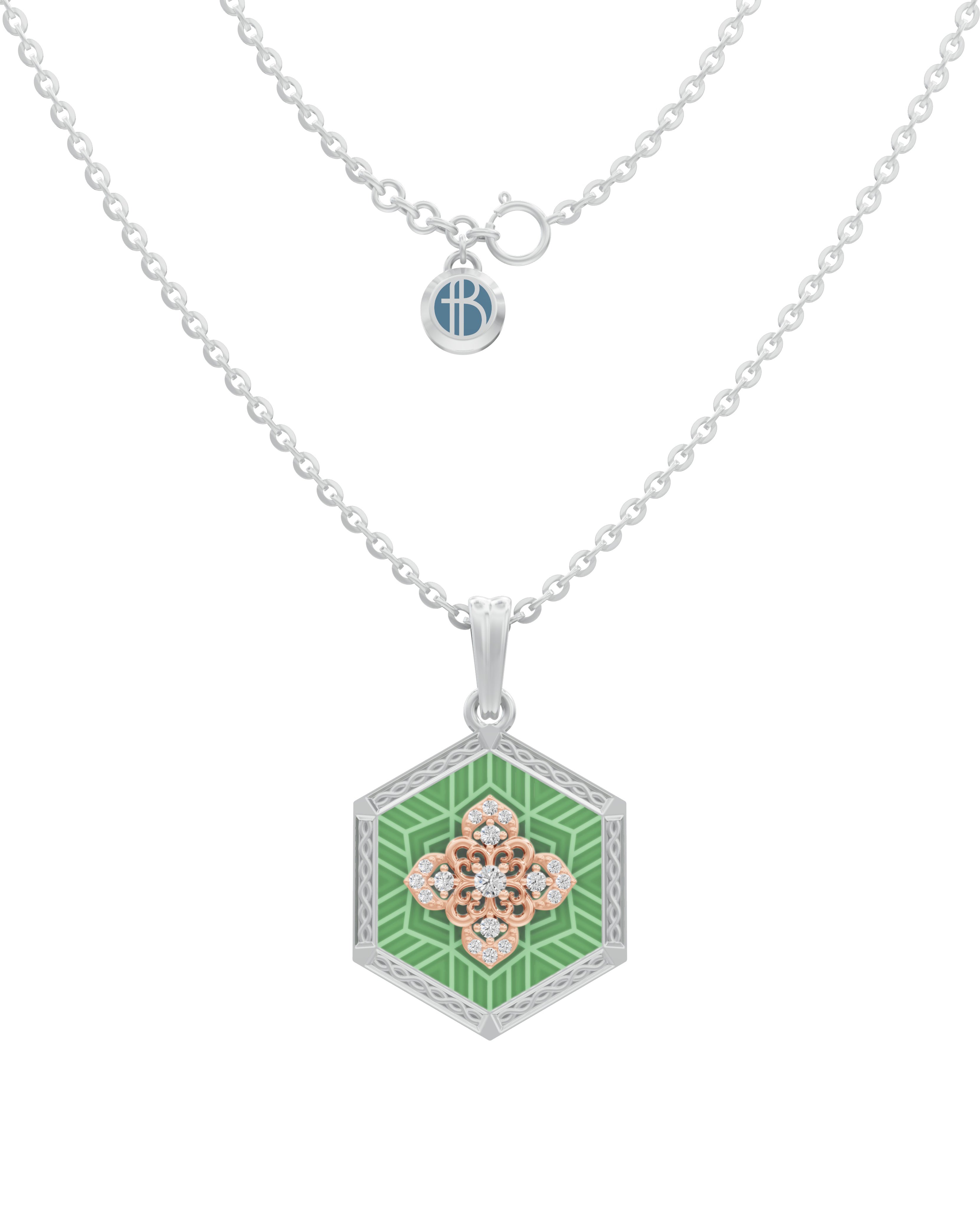 Sterling Silver and Gold Motif