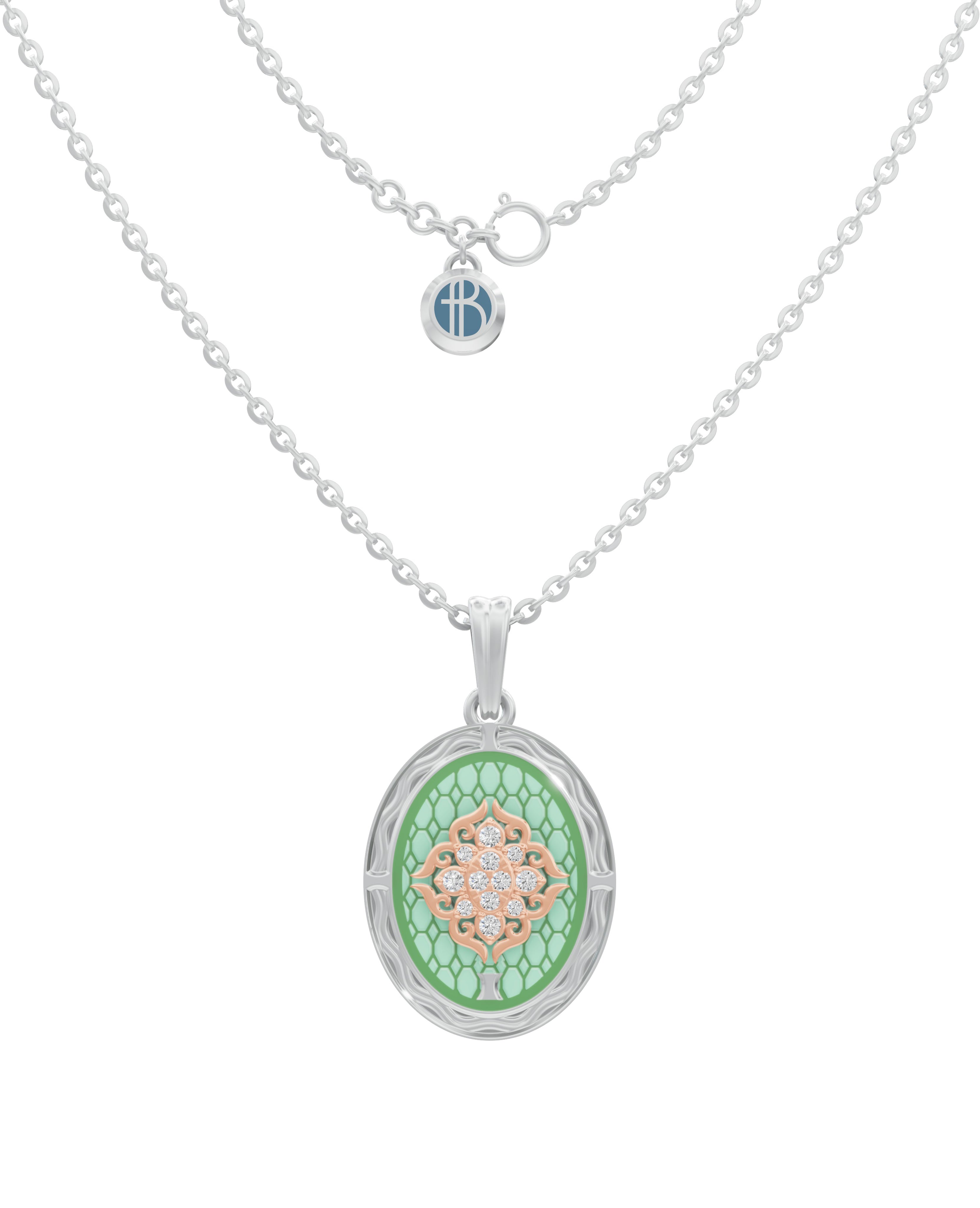 Sterling Silver and Gold Motif