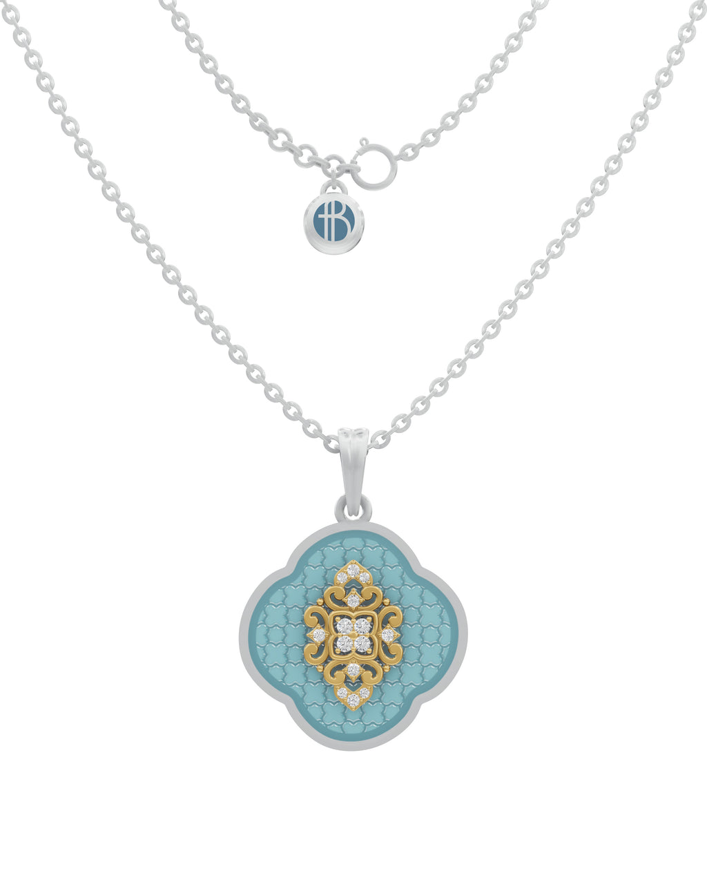Sterling Silver and Gold Motif
