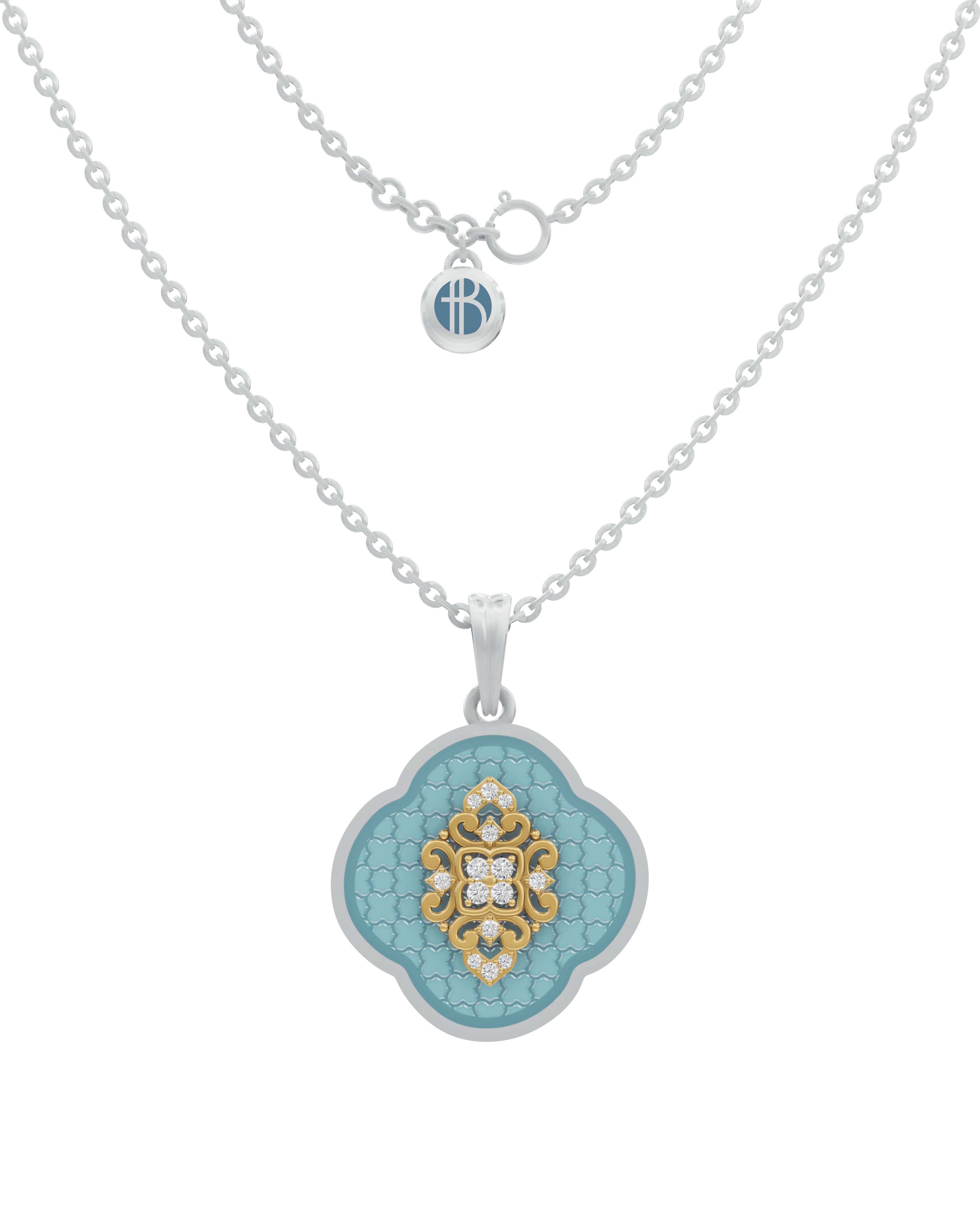 Sterling Silver and Gold Motif