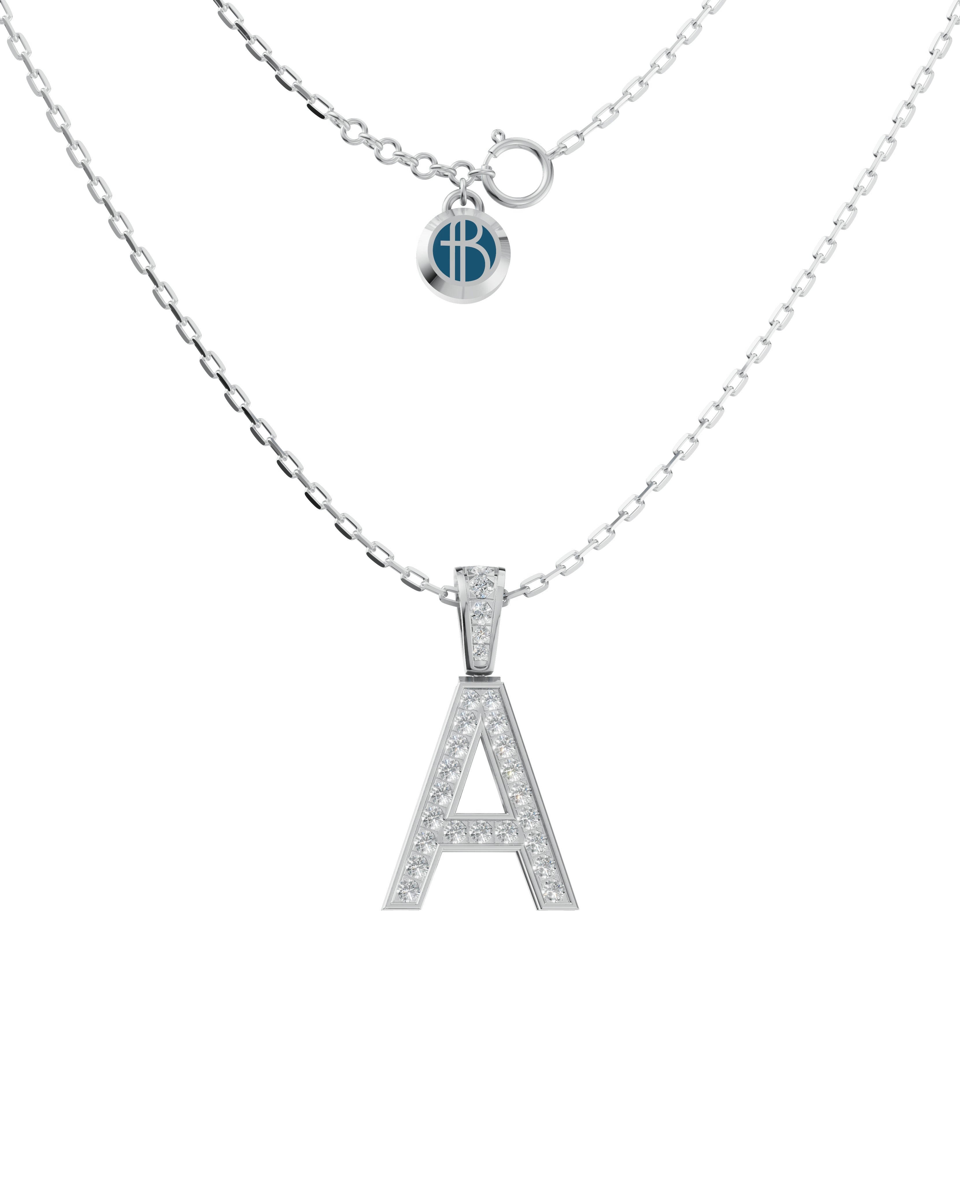 Platinized Sterling Silver