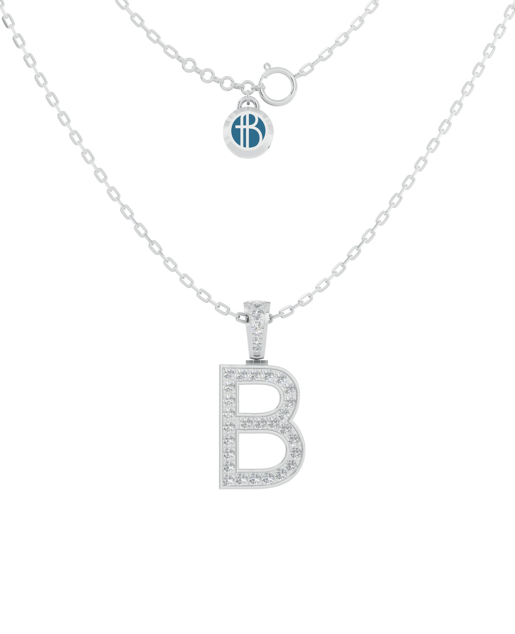 Platinized Sterling Silver