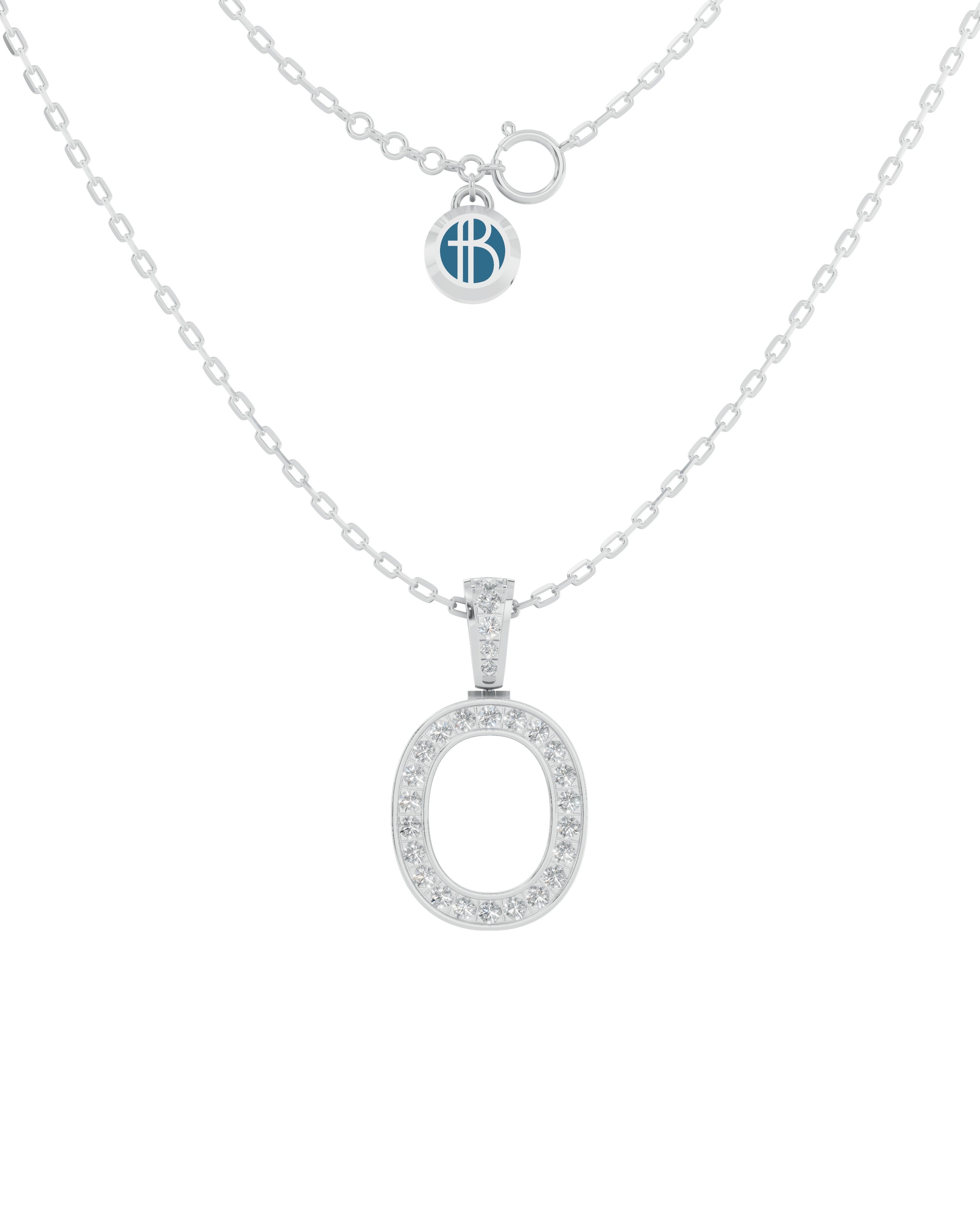 Platinized Sterling Silver