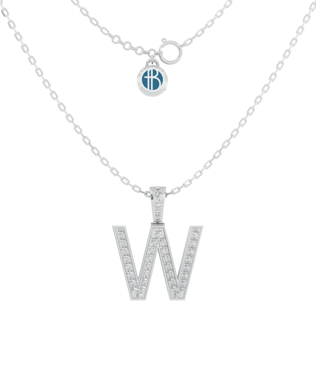 Platinized Sterling Silver