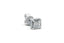 Spark Asscher Stud Earings