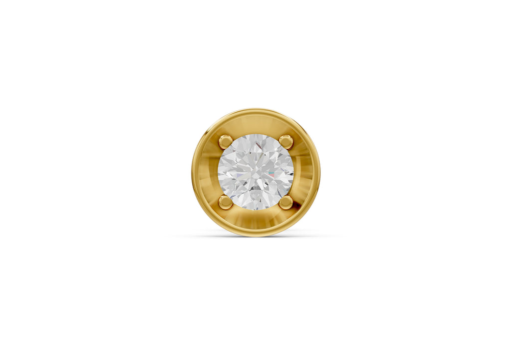 14K Yellow Gold