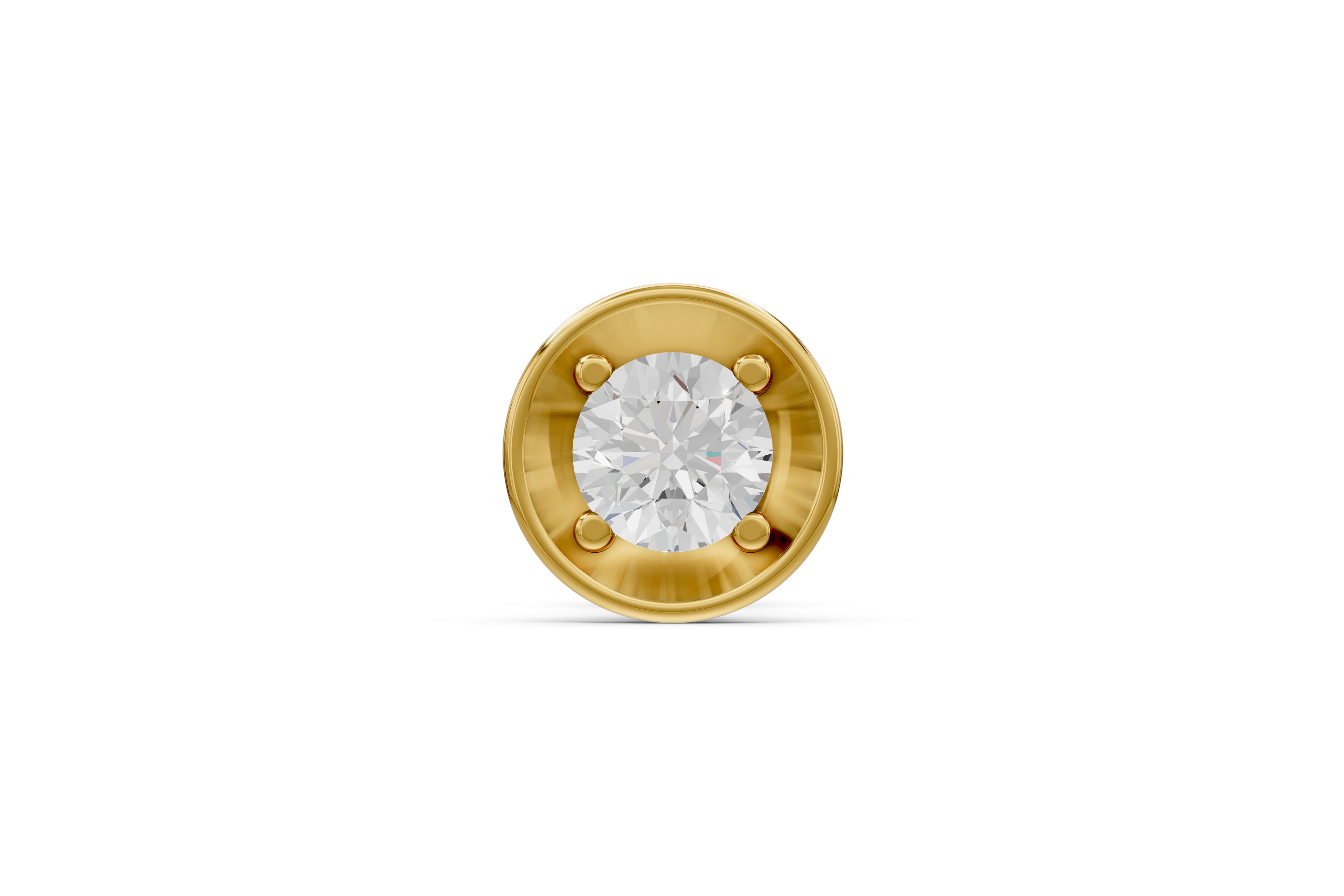 14K Yellow Gold